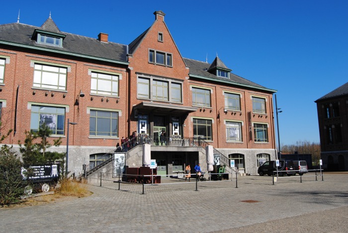 De ingang van het Mijnmuseum